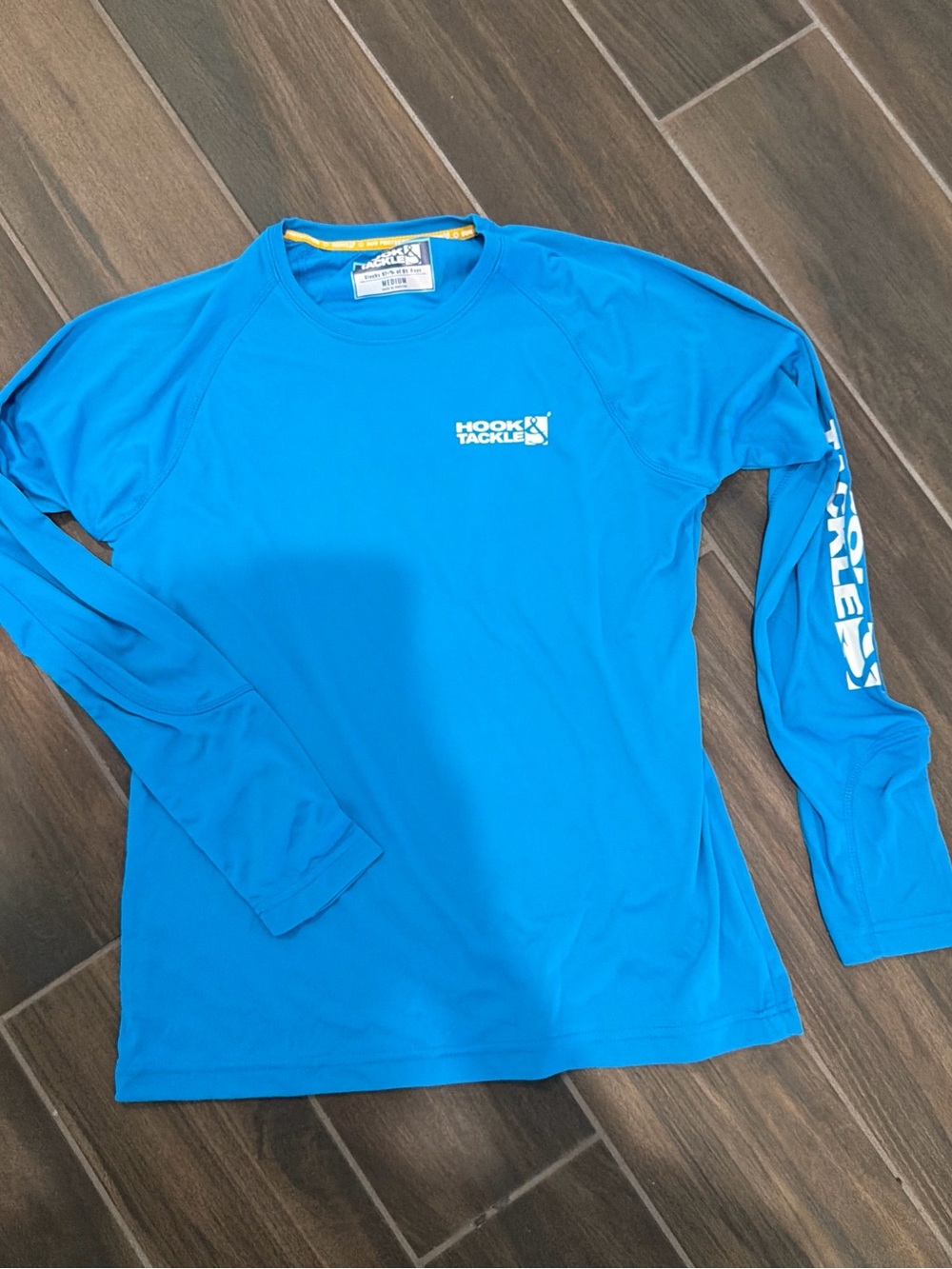 Hook & Tackle Men’s Long-Sleeve Performance Shirt - Blue